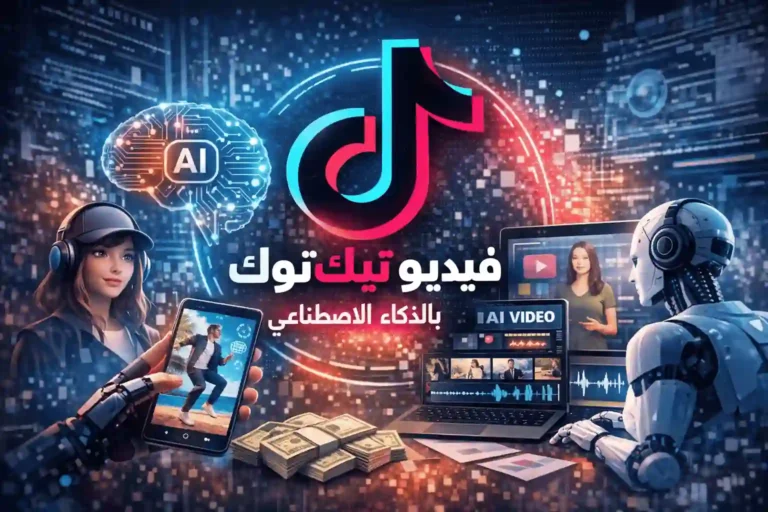 إنشاء محتوى تيك توك بالذكاء الاصطناعي