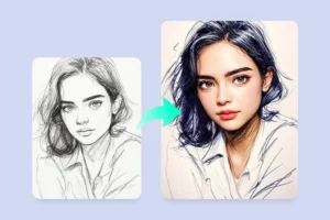 تحويل الرسم اليدوي إلى إلكتروني