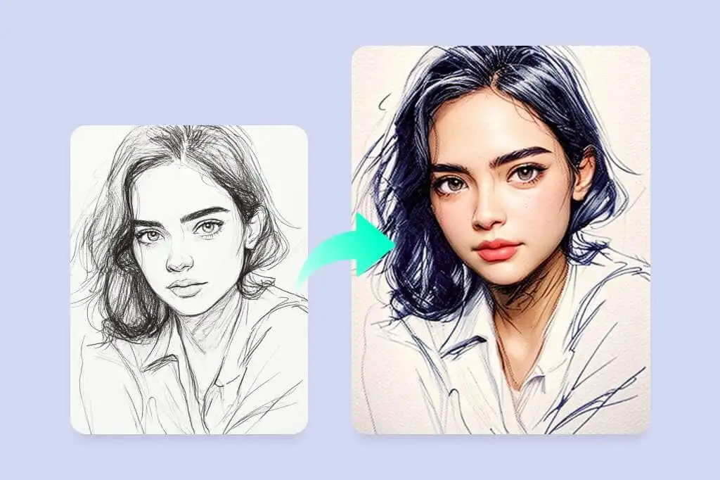 تحويل الرسم اليدوي إلى إلكتروني