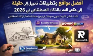 تحويل الرسم إلى حقيقة بالذكاء الاصطناعي