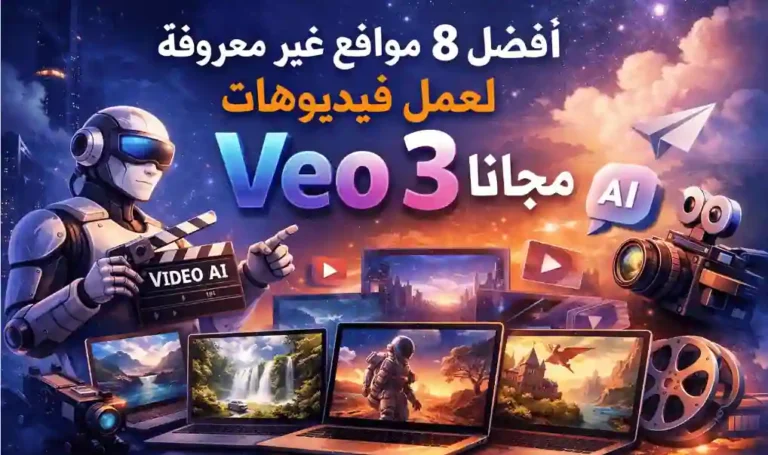 عمل فيديوهات Veo 3 مجانًا