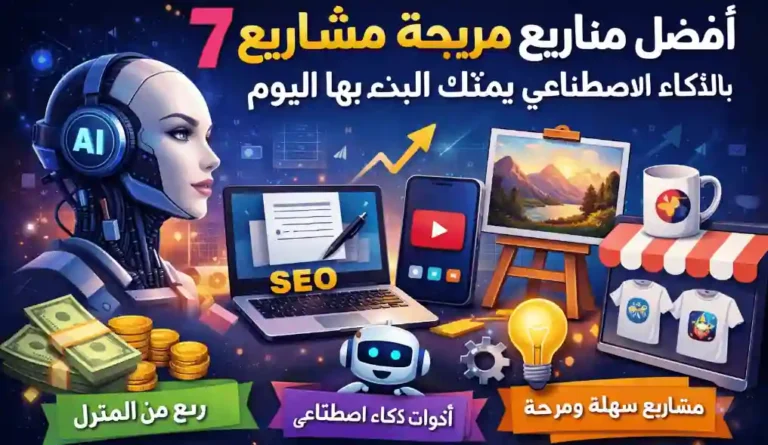 مشاريع مربحة بالذكاء الاصطناعي
